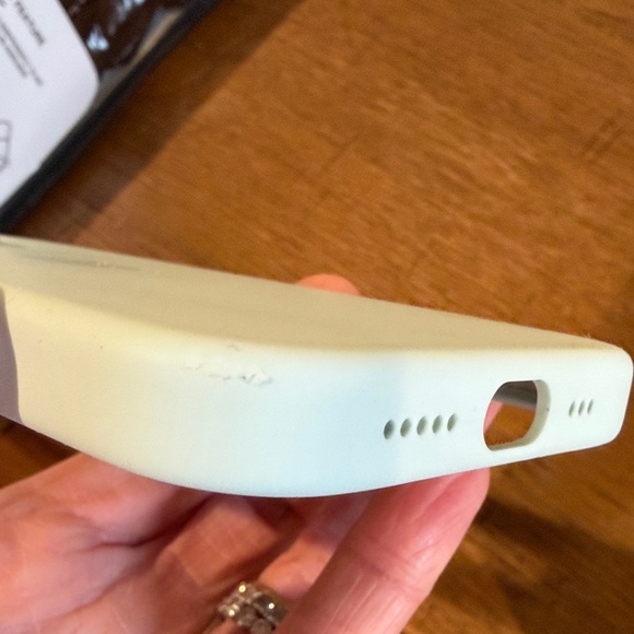 Apple “Aquamarine” iPhone 16 Pro Silicone Case with MagSafe and Camera Control - Picture 4 of 5